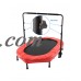 Parent-Child Trampoline Twin Trampoline with Safety Pad Adjustable Handlebar ROJE   